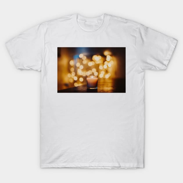 Christmas Lights T-Shirt by Pop Cult Store